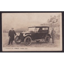 TANDIL 1920 AUTOMOBIL MUY RARA ANTIGUA TARJETA POSTAL